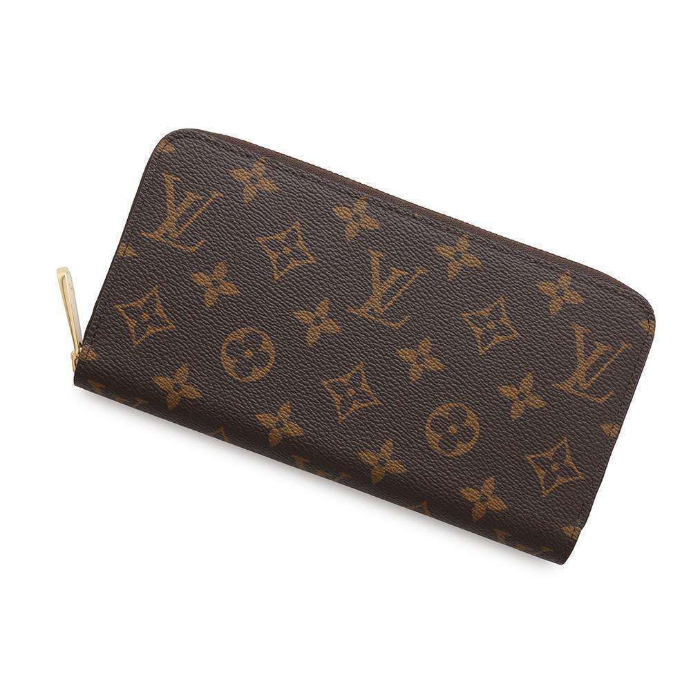 Louis Vuitton Monogram Zippy Wallet Round Zipper Long